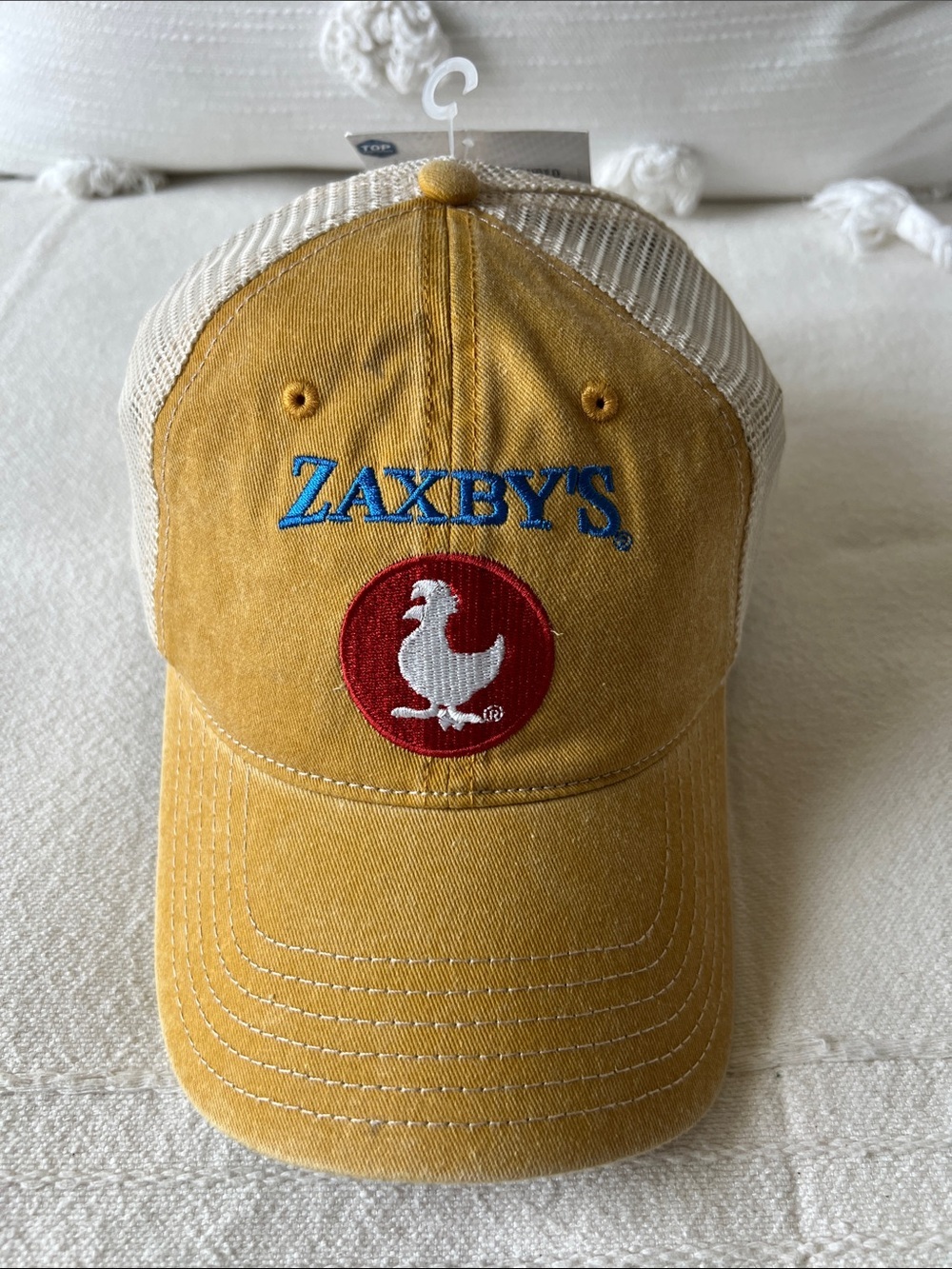 Zaxby’s Yellow Mesh-Back Logo Baseball Cap